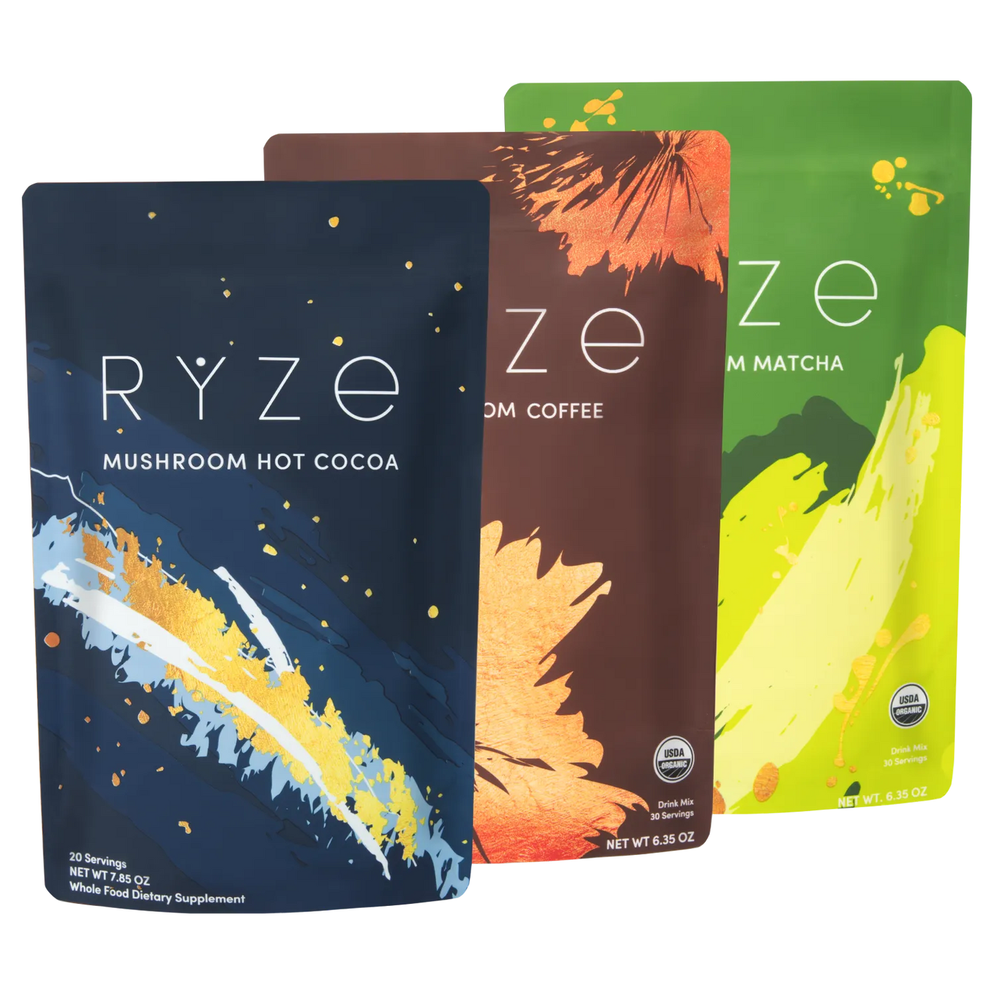 Ultimate Day + Night Bundle: Coffee + Matcha + Cocoa - E84B