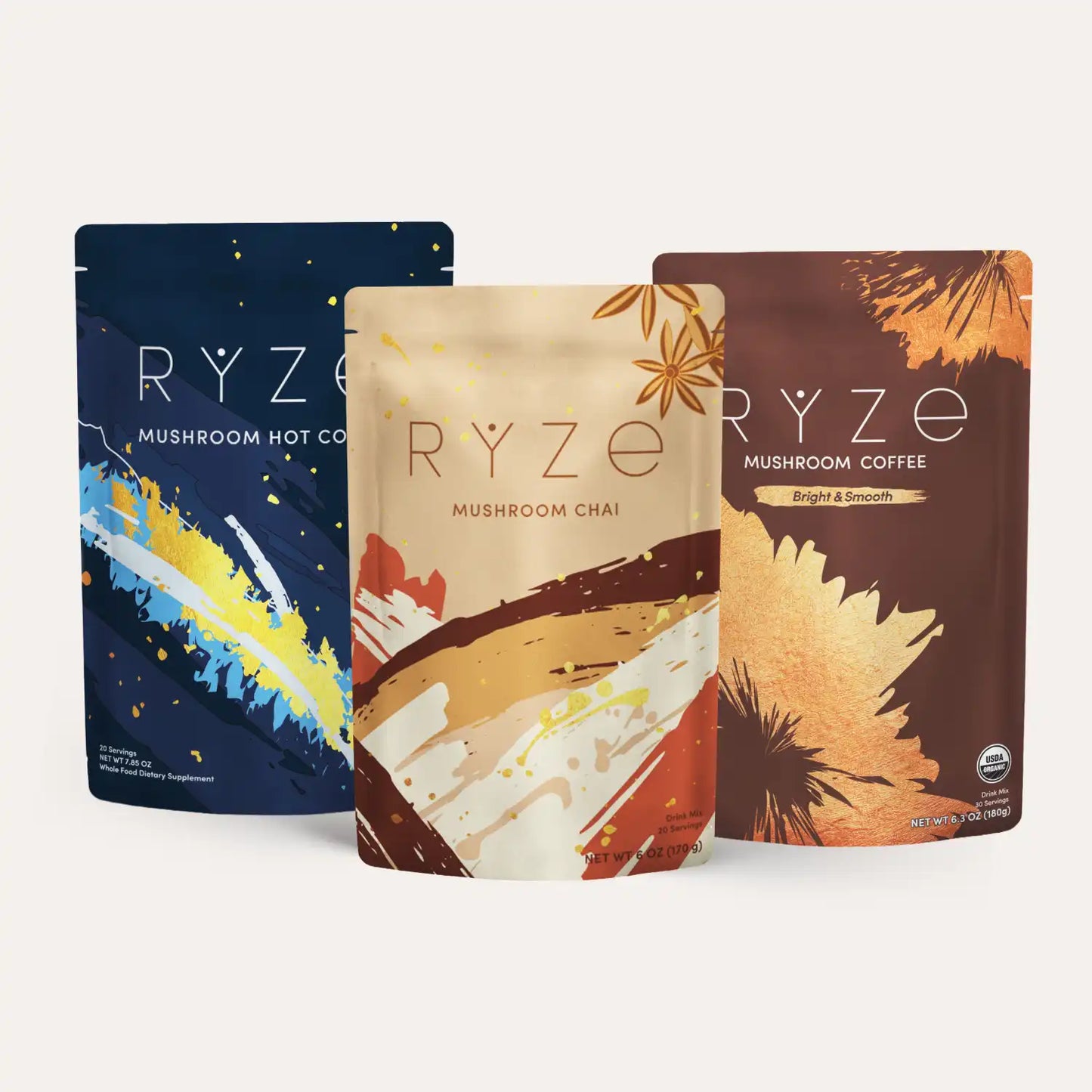 Ultimate Elevate + Unwind Bundle (Chai + Coffee + Cocoa) - D39P