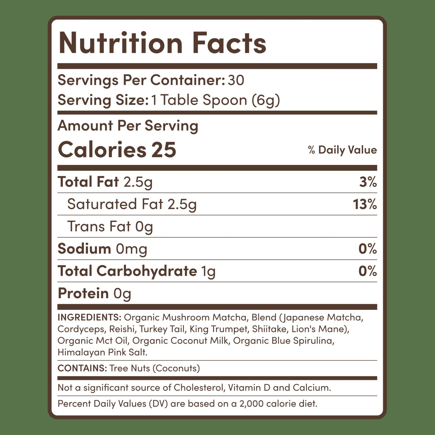 Mushroom Matcha (1 Pack - 30 Servings) - Y8G4