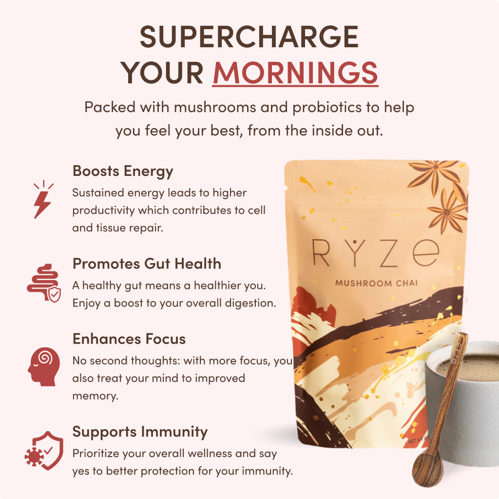 RYZE Mushroom Chai Starter Bag - 5LM4