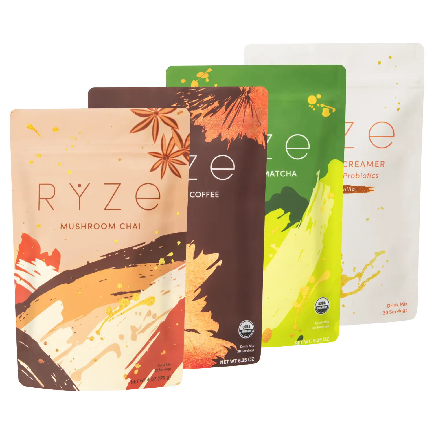 Ultimate Pick-Me-Up Bundle: Chai + Coffee + Matcha - DRT2