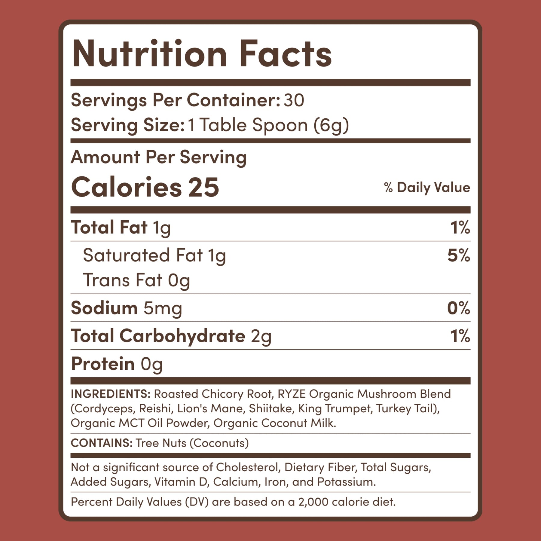 Mushroom Chicory (30 Servings) - SSNX