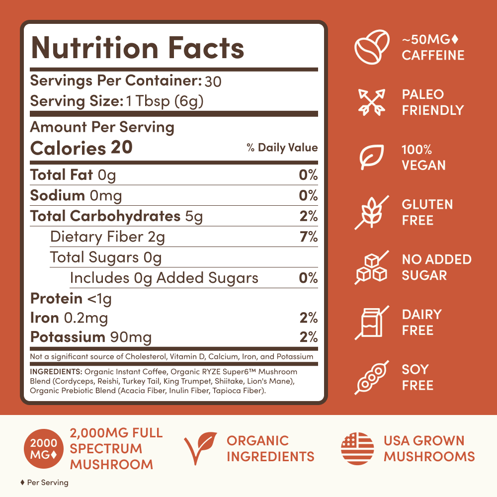 Mushroom Coffee 30 Serving - C5FA