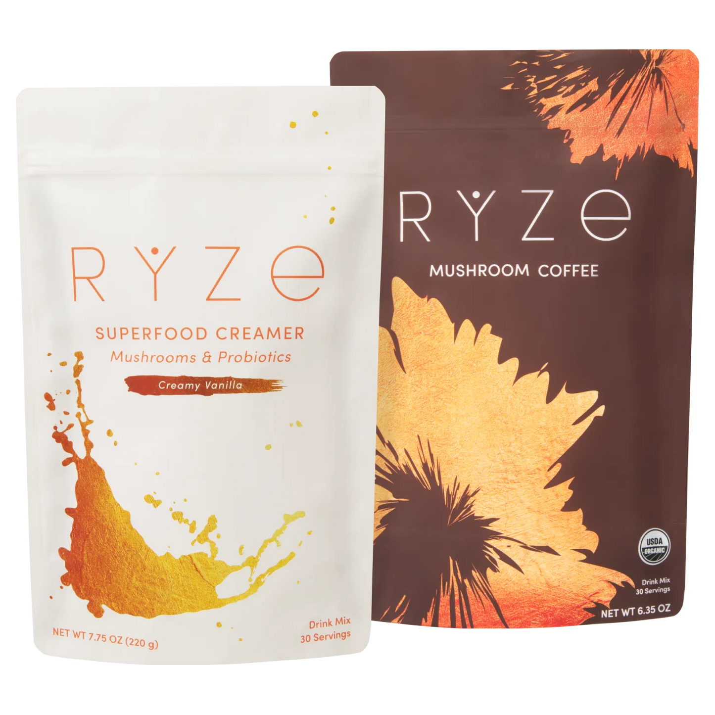 RYZE n Shine Bundle: Coffee + Creamer - LLAI