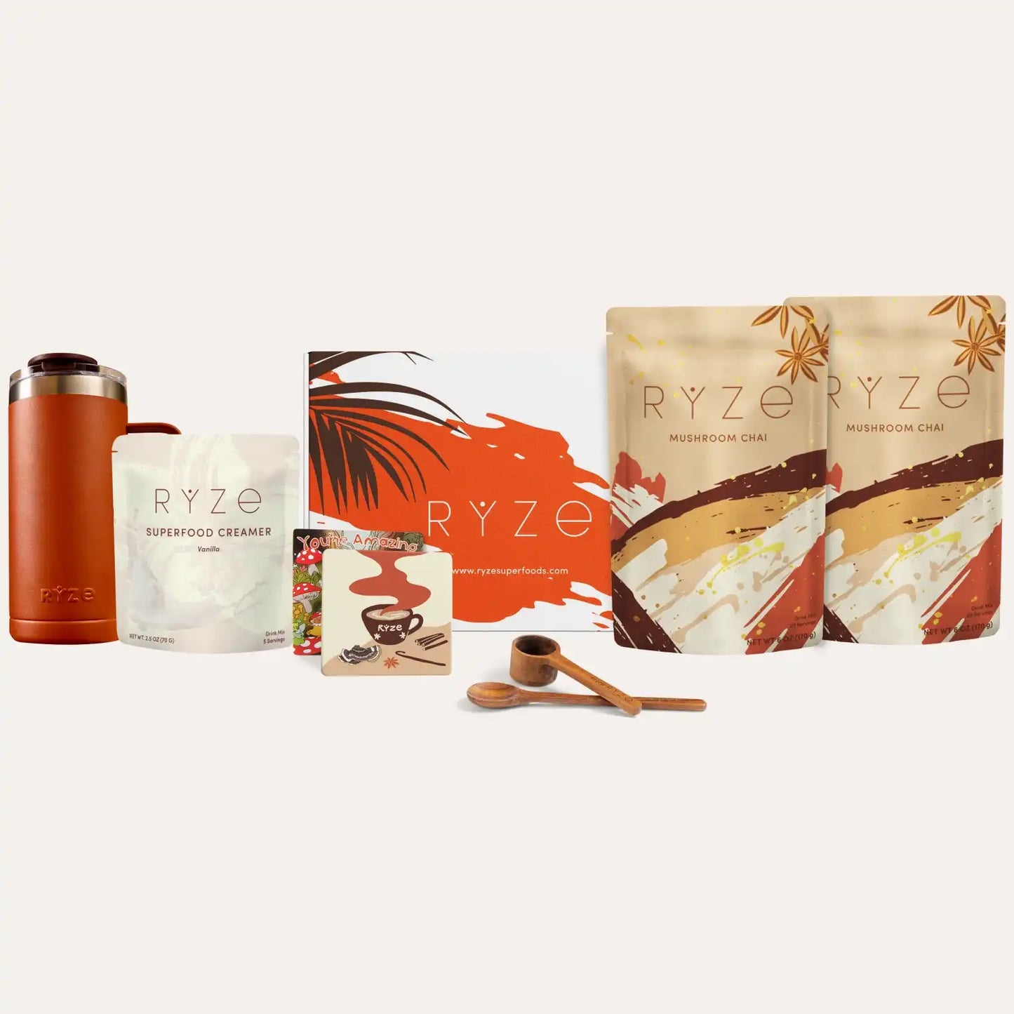 Mushroom Chai Starter Kit (40 Servings) - Z2JW