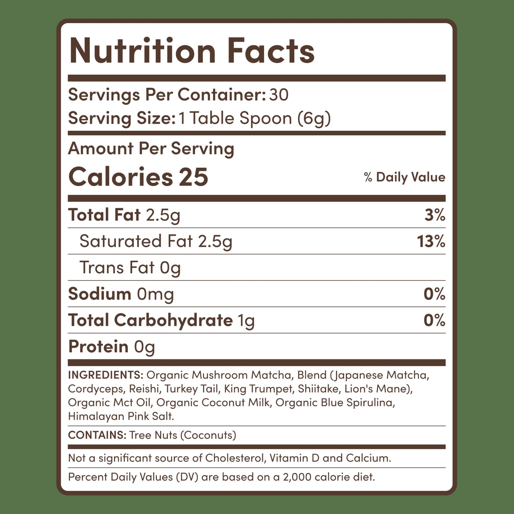 Mushroom Matcha (1 Pack - 30 Servings) - Y8G4