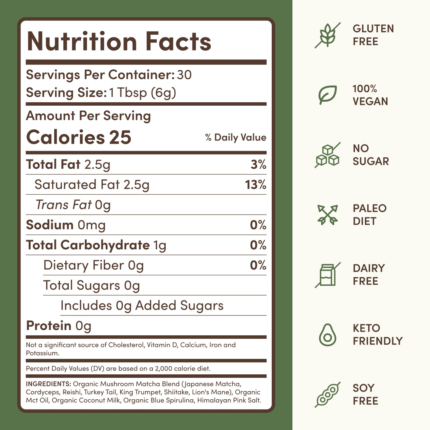 Mushroom Matcha Starter Kit (60 Servings) - FAFJ