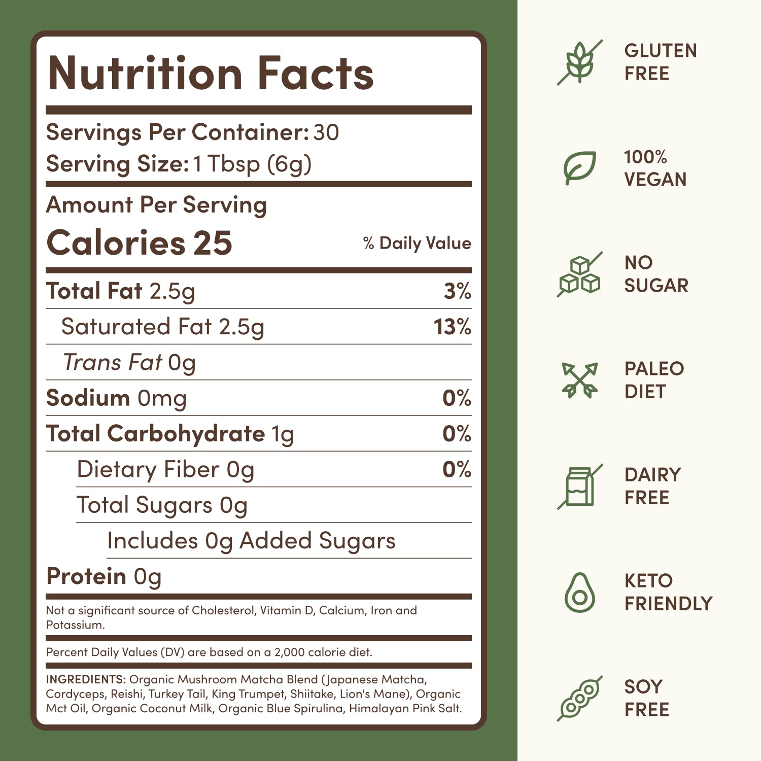 Mushroom Matcha Starter Kit (60 Servings) - FAFJ