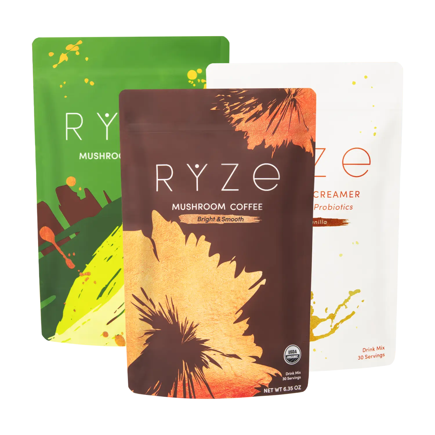 RYZE Ritual Set (Matcha + Coffee + Creamer) - 7NH3