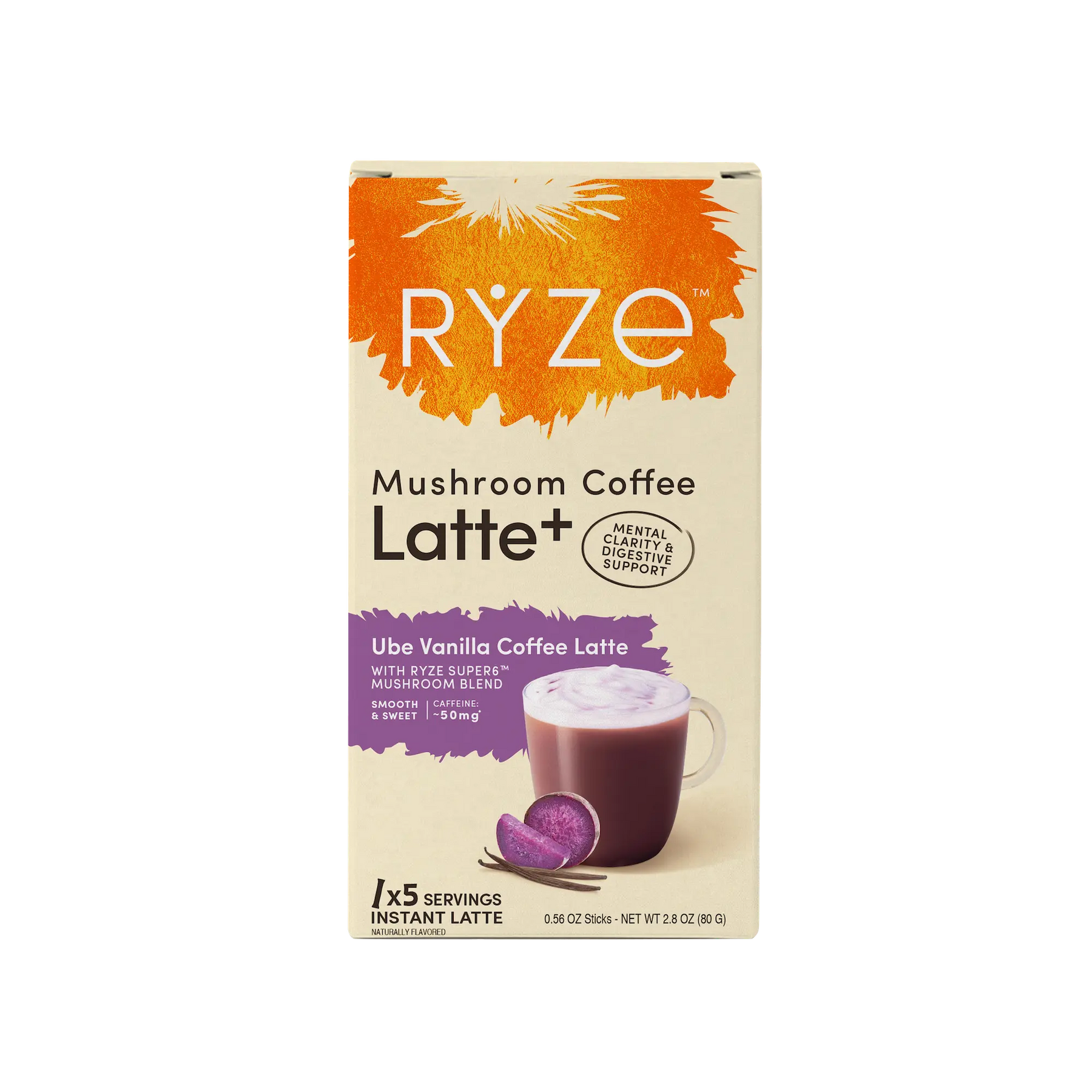 Ube Vanilla Coffee Latte Carton - ENO7
