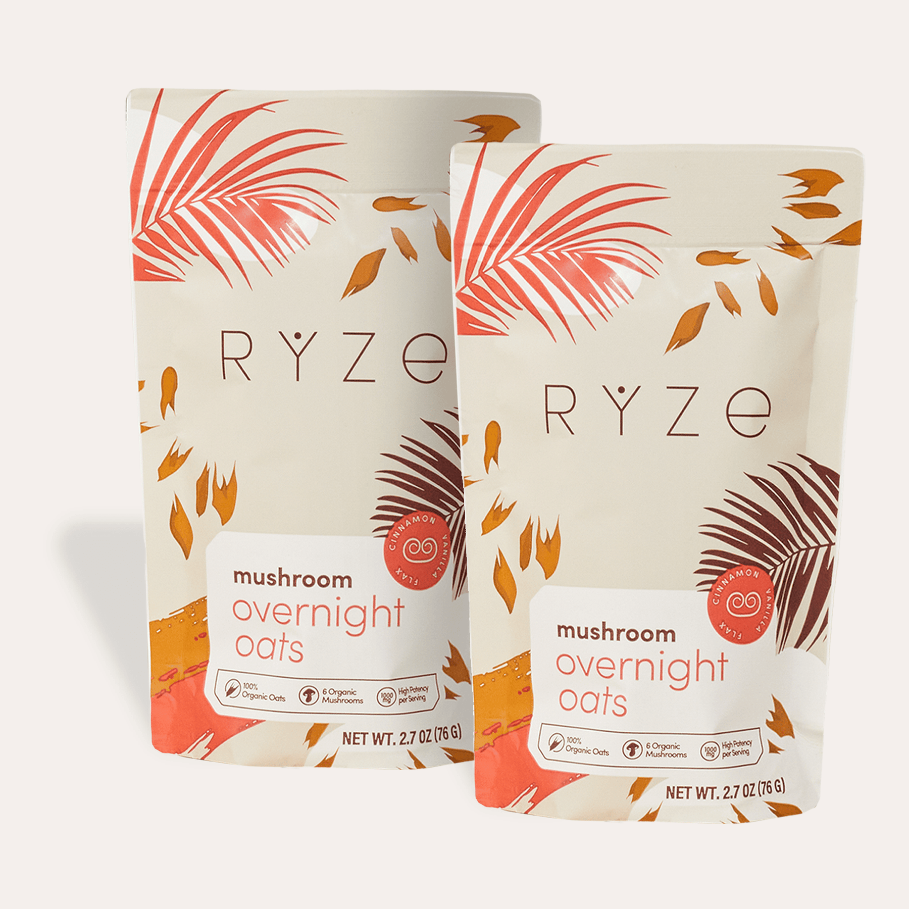 Mushroom Overnight Oats Pack (28 Servings) - DPO2