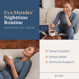 RYZE Hot Cocoa - with 6 Sleep Superfoods to Help Fall Asleep and Stay Asleep - DB55